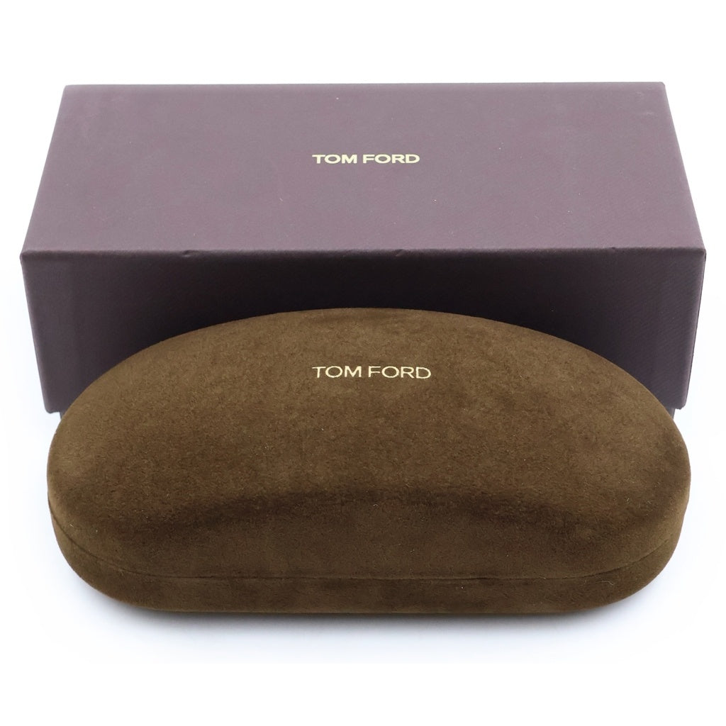 TOM FORD(トムフォード) TF6101-D-B アジアンフィット ウェリントンフレーム クリアレンズ サングラス メガネ ブラック レディース