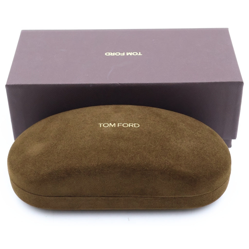 TOM FORD(トムフォード) アジアンフィット スクエアフレーム クリアレンズ サングラス メガネ グレー TF1231-D
