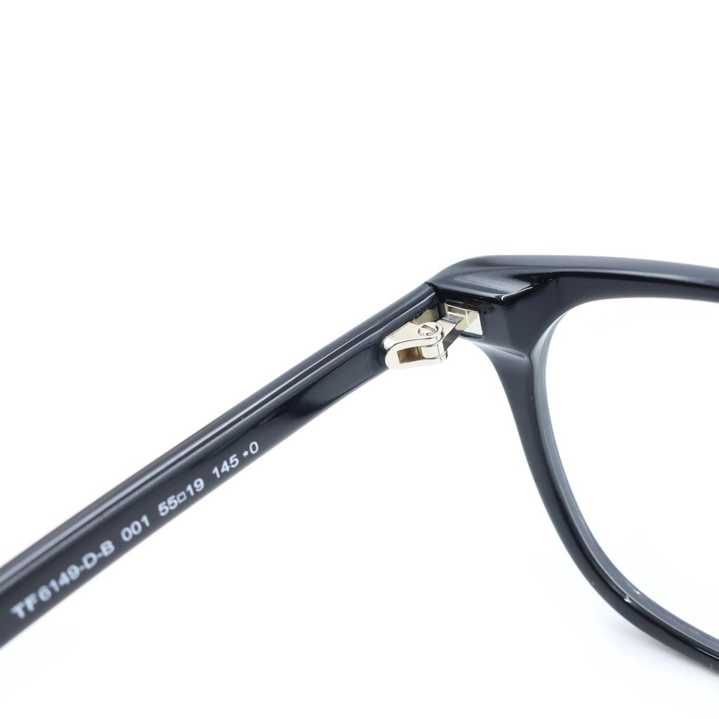 TOM FORD(トムフォード) アジアンフィット ウェリントンフレーム クリアレンズ サングラス メガネ ブラック TF6149-D-B