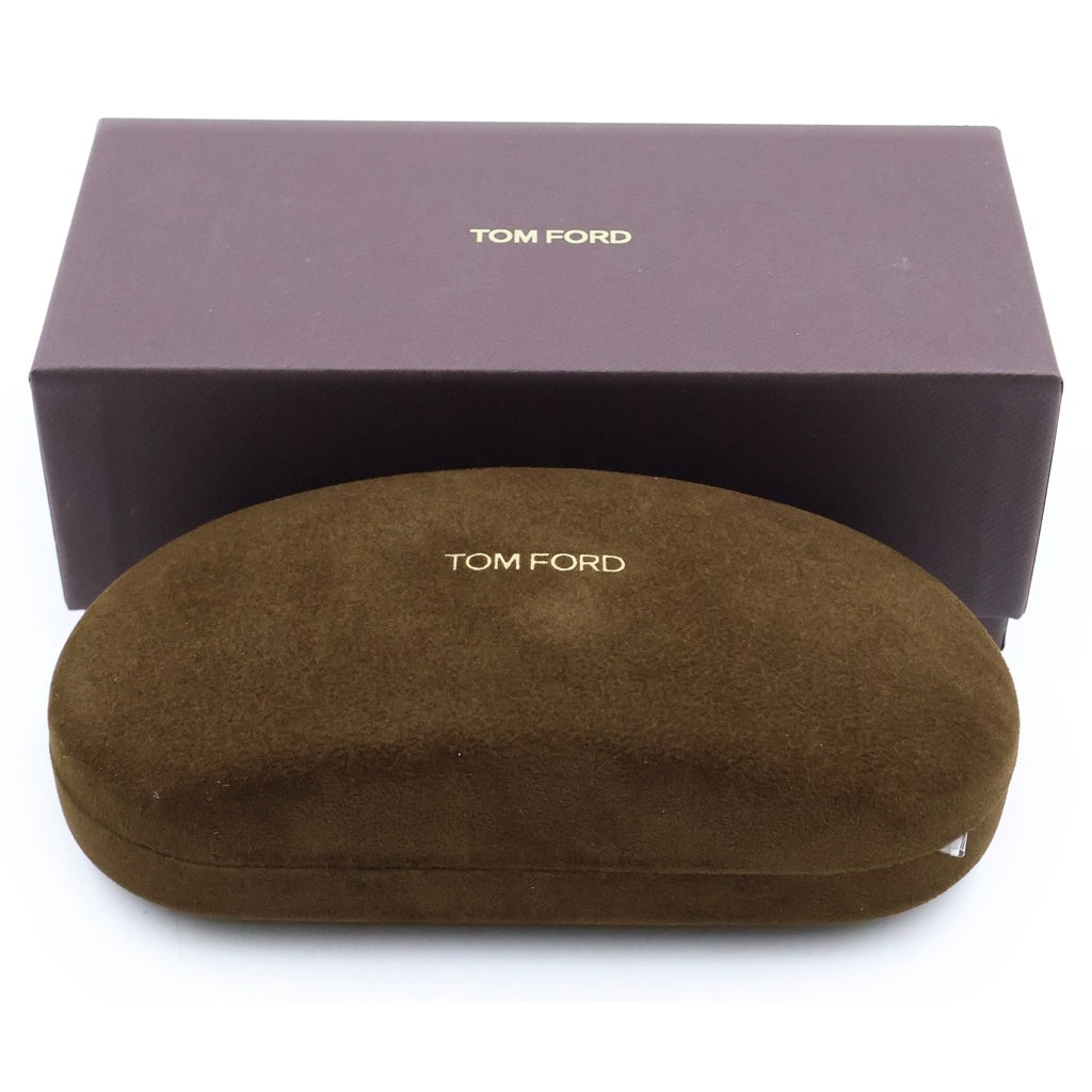 TOM FORD(トムフォード) アジアンフィット ウェリントンフレーム クリアレンズ サングラス メガネ ブラック TF6009-D-B