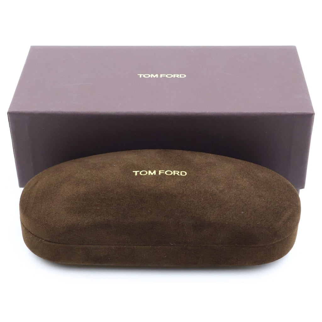 TOM FORD(トムフォード) アジアンフィット ウェリントンフレーム クリアレンズ サングラス メガネ ブラック TF6009-D-B