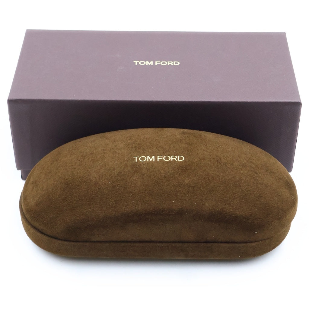 TOM FORD(トムフォード) アジアンフィット スクエアフレーム クリアレンズ サングラス メガネ ブラック TF5781-D-B