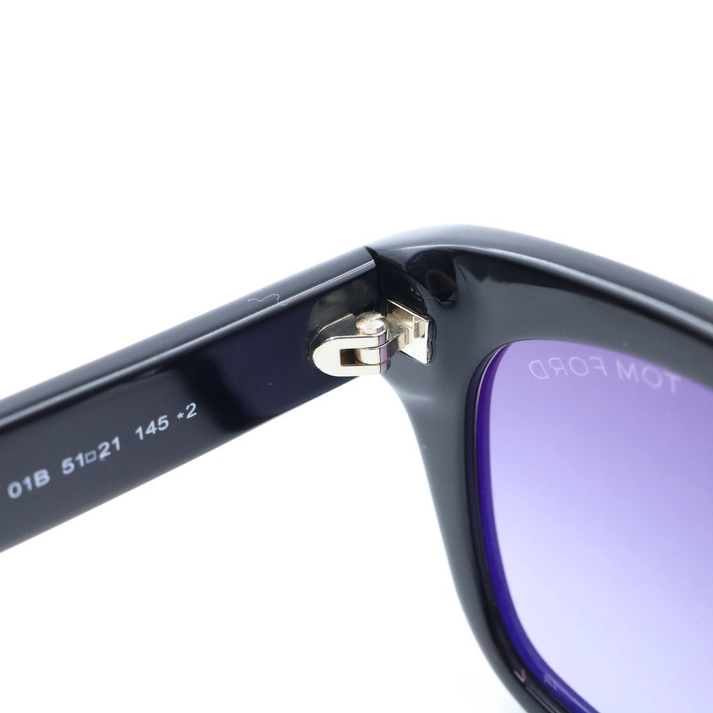 TOM FORD(トムフォード) SNOWDON スノードン ウェリントンフレーム カラーレンズ サングラス メガネ ブラック TF237-F