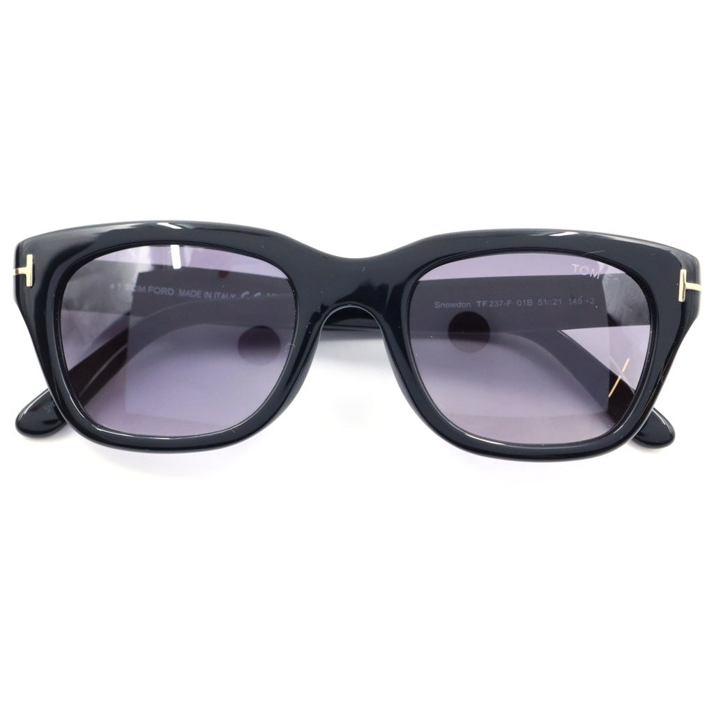 TOM FORD(トムフォード) SNOWDON スノードン ウェリントンフレーム カラーレンズ サングラス メガネ ブラック TF237-F
