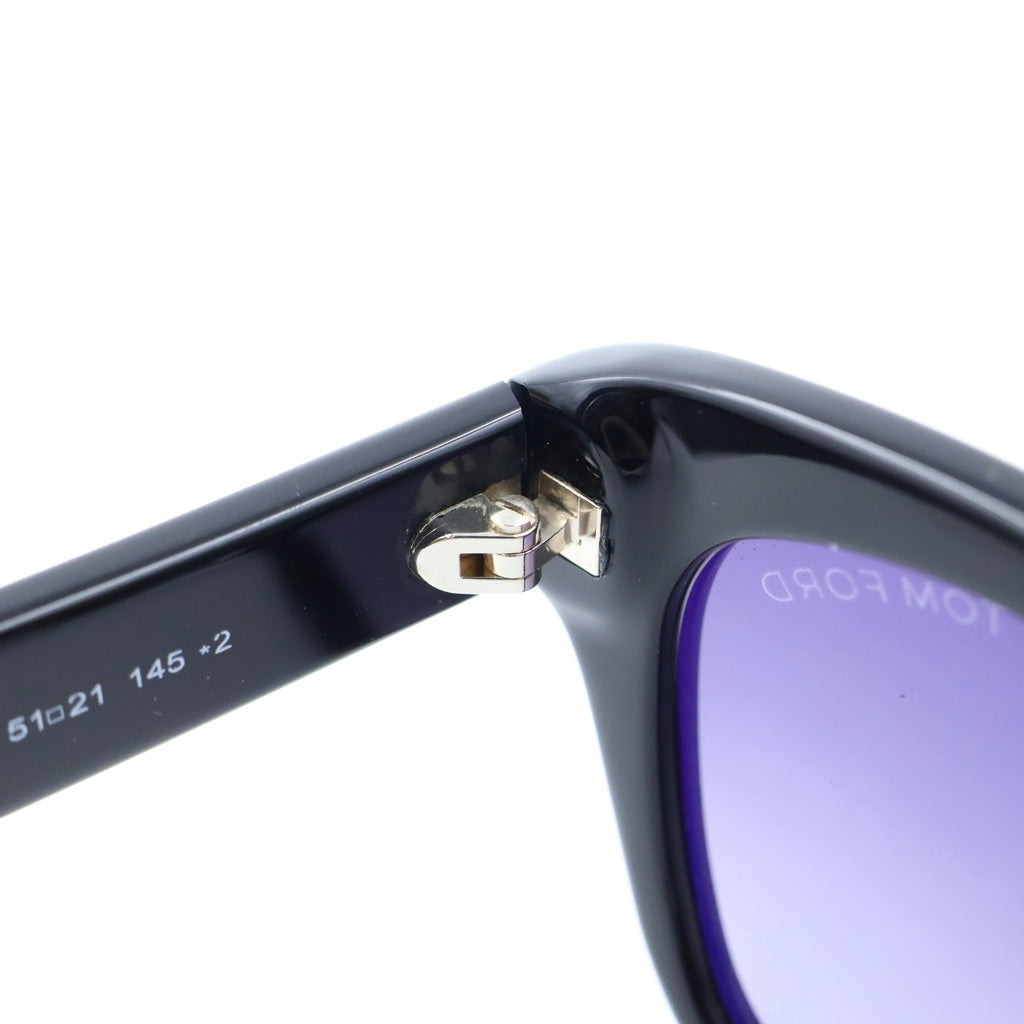 TOM FORD(トムフォード) SNOWDON スノードン ウェリントンフレーム カラーレンズ サングラス メガネ ブラック TF237-F