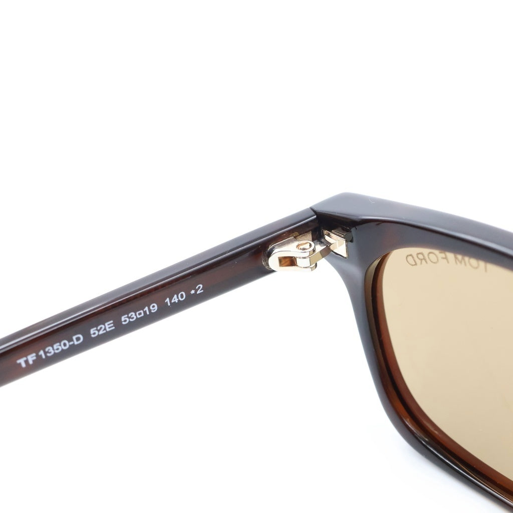 TOM FORD(トムフォード) アジアンフィット スクエアフレーム カラーレンズ サングラス メガネ ブラウン TF1350-D
