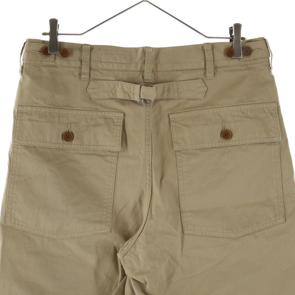 VISVIM(ヴィスヴィム) 22SS ALDA SHORTS アルダ シンチバック ショーツ ハーフパンツ ベージュ 0122105008013