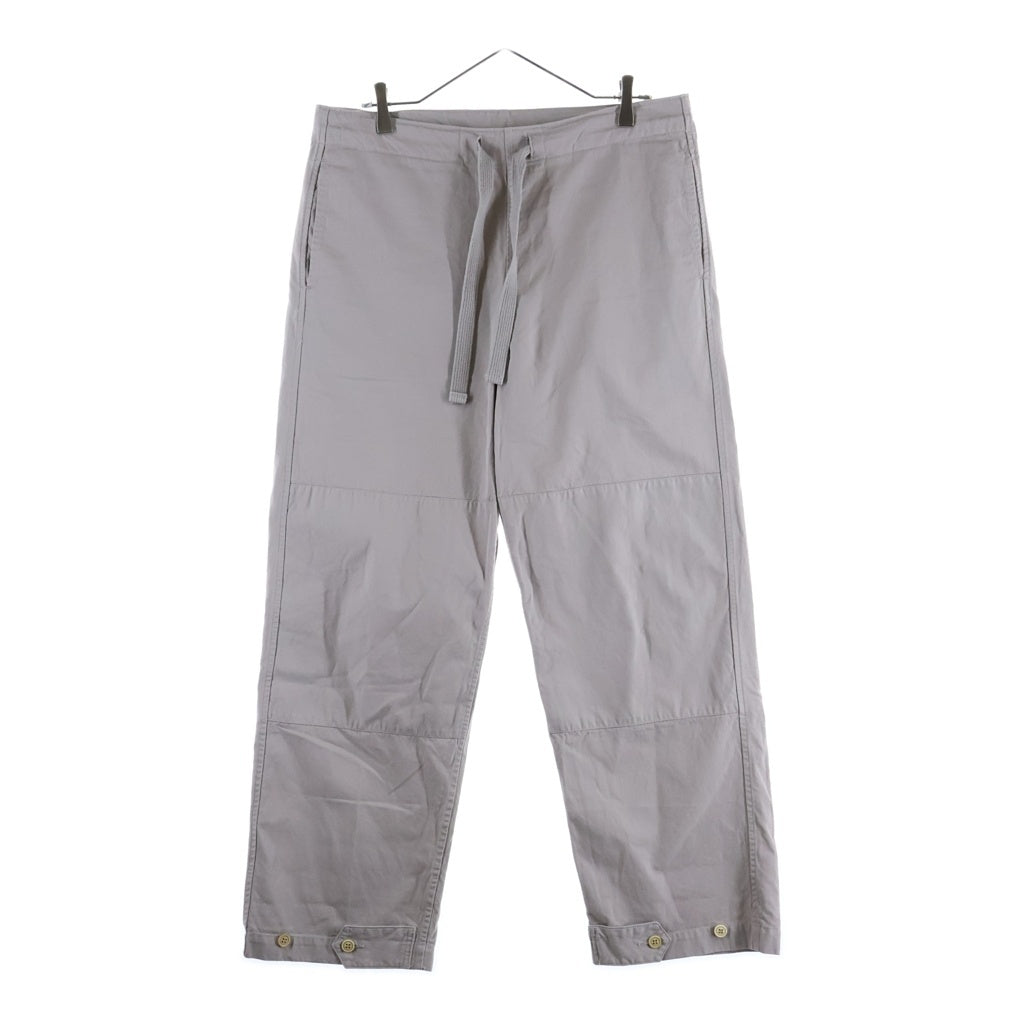 VISVIM(ヴィスヴィム) 26SS SHARMA MIL PANTS シャルマ ミル ドローストリング ワークパンツ ライトグレー 0126105008012