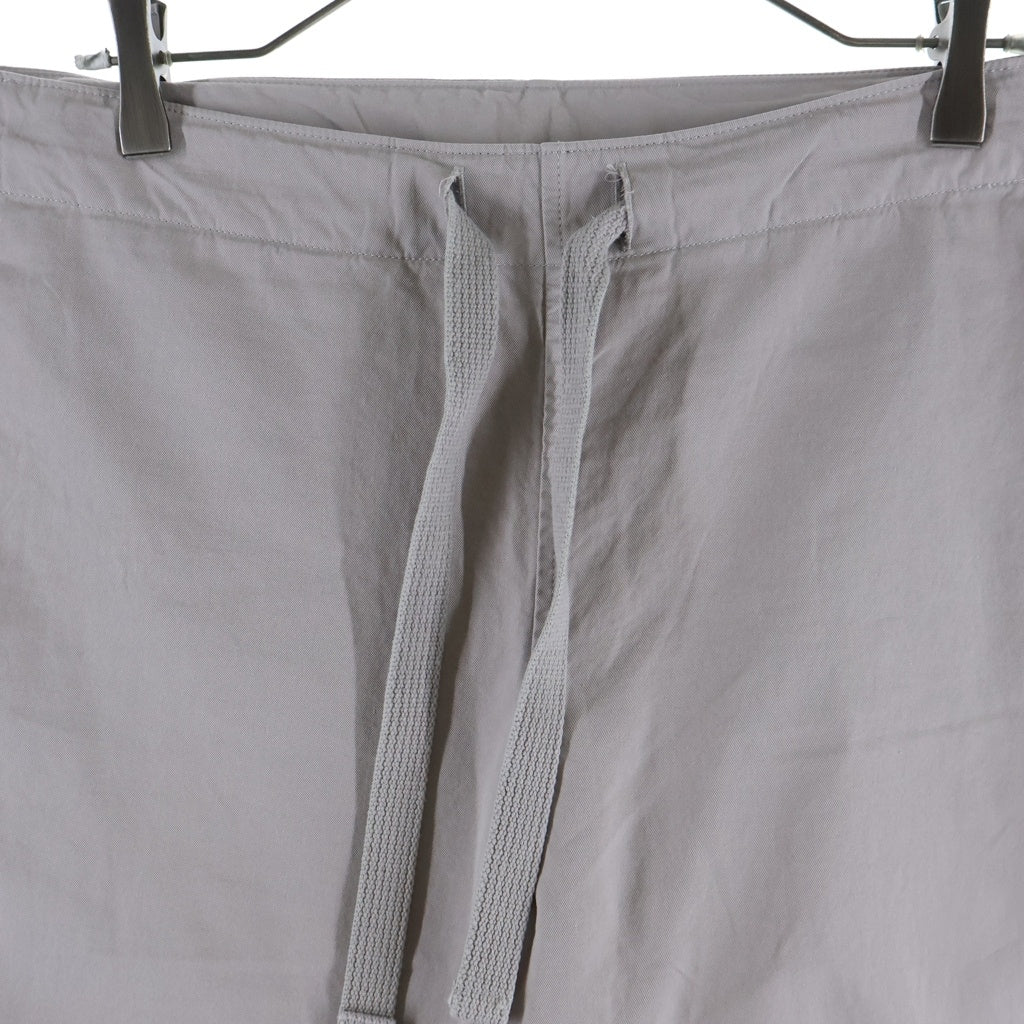 VISVIM(ヴィスヴィム) 26SS SHARMA MIL PANTS シャルマ ミル ドローストリング ワークパンツ ライトグレー 0126105008012