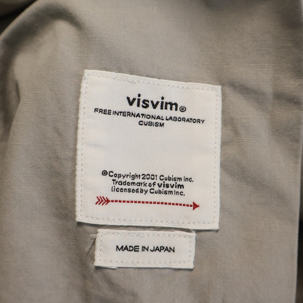 VISVIM(ヴィスヴィム) 26SS SHARMA MIL PANTS シャルマ ミル ドローストリング ワークパンツ ライトグレー 0126105008012