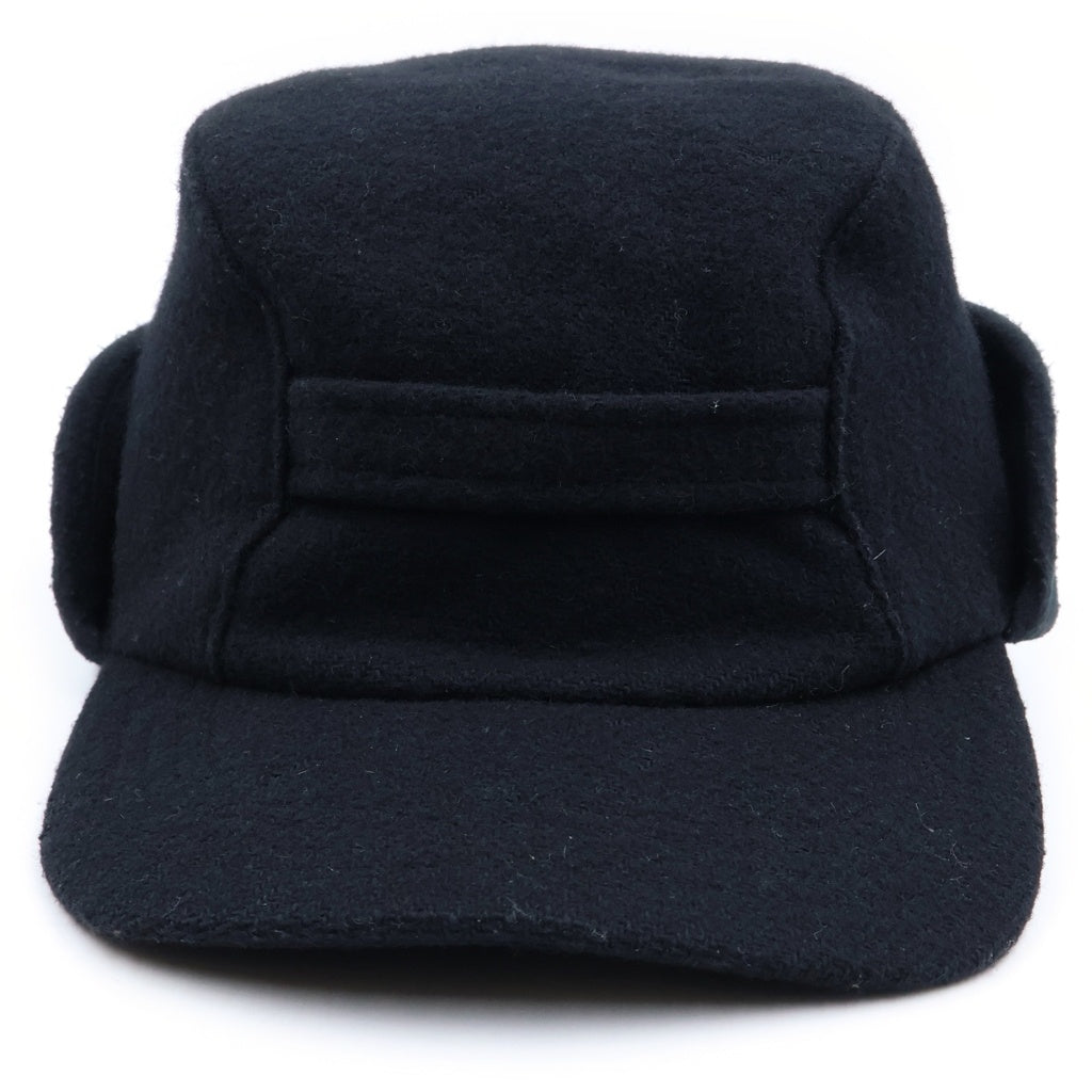 TENDERLOIN(テンダーロイン) FLIGHT CAP ウール フライトキャップ 帽子 ブラック