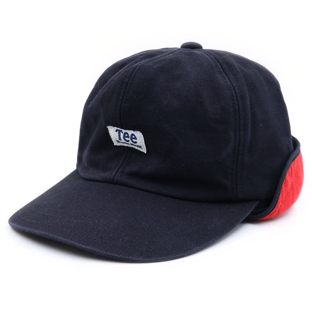 TENDERLOIN(テンダーロイン) FLIGHT CAP Teeパッチ コットン フライトキャップ 帽子 ネイビー