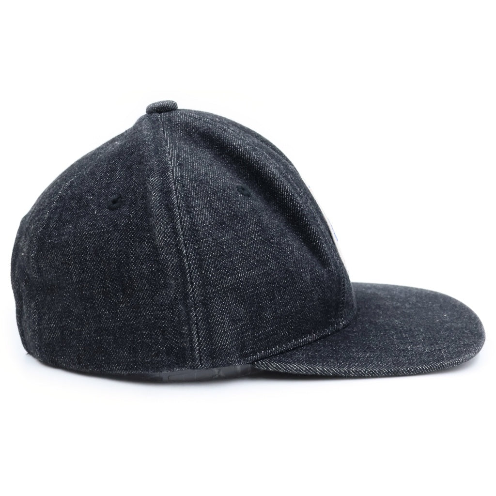 TENDERLOIN(テンダーロイン) DENIM TRUCKER CAP フロントロゴパッチ デニム トラッカーキャップ 帽子 ブラック