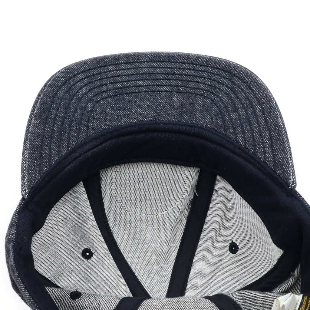 TENDERLOIN(テンダーロイン) DENIM TRUCKER CAP フロントロゴパッチ デニム トラッカーキャップ 帽子 ブラック