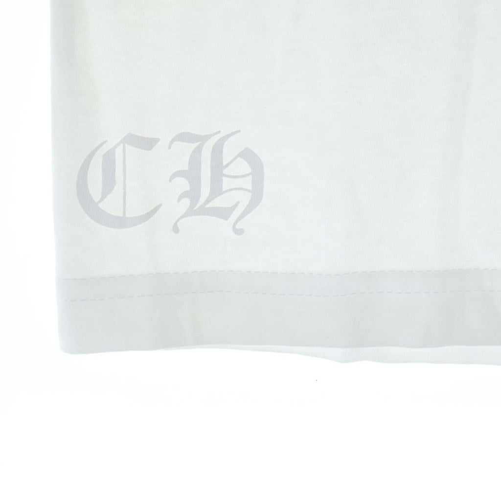 CHROME HEARTS(クロムハーツ) Gradient Dagger Horseshoe Print Tee グラデーション ヴァインダガー ホースシュープリントTシャツ 半袖カットソー ホワイト