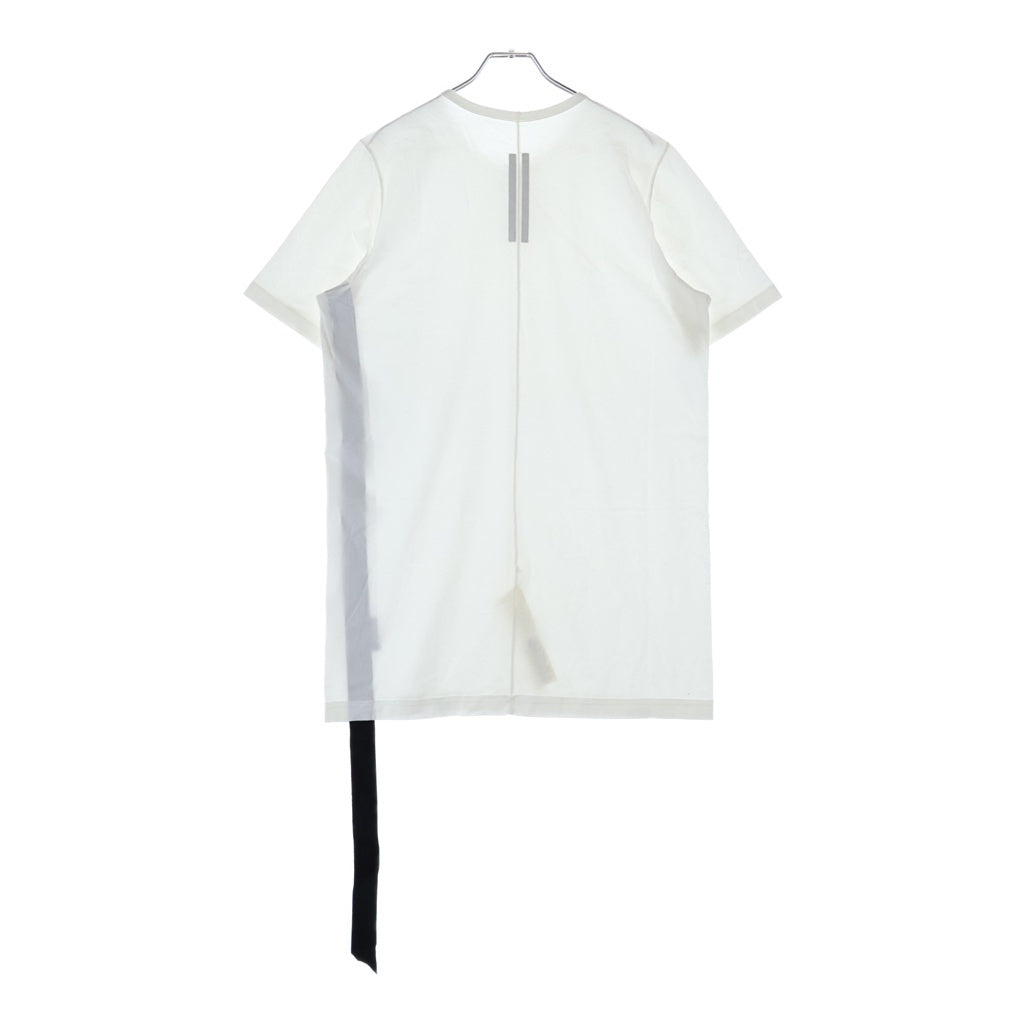Rick Owens DRKSHDW(リックオウエンス ダークシャドウ) 26SS LEVEL TEE レベルティー クルーネック半袖カットソー ミルク ホワイト DU01F4250-RNP