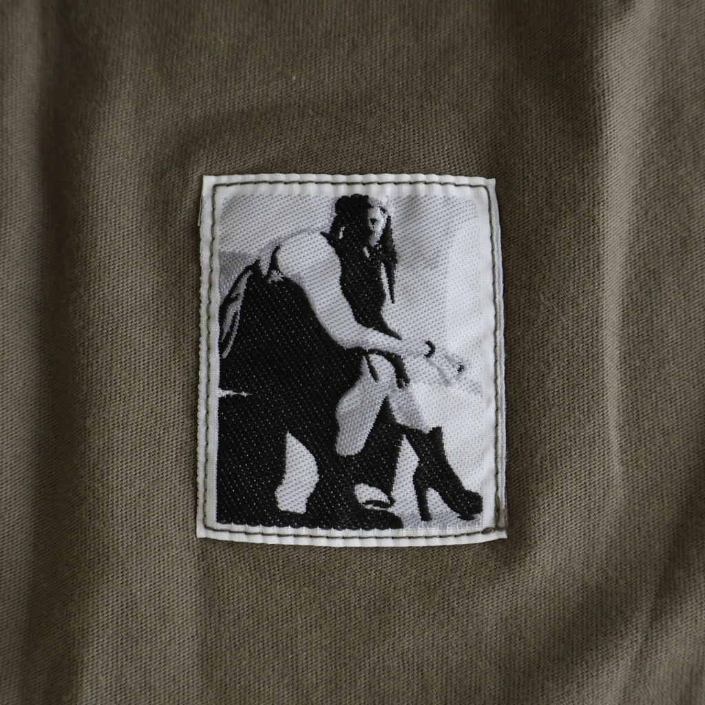 Rick Owens DRKSHDW(リックオウエンス ダークシャドウ) 26SS LEVEL TEE レベルティー クルーネック半袖カットソー ダスト DU01F4250-RNP
