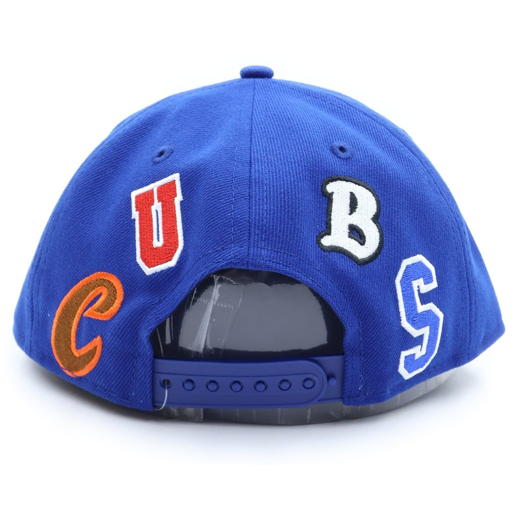 SAINT MICHAEL(セントマイケル) ×NEW ERA RETRO CROWN 9FIFTY CHICAGO CUBS ニューエラ レトロクラウン 9フィフティー シカゴ カブス ベースボールキャップ ブルー SH-HR8-0000-C47