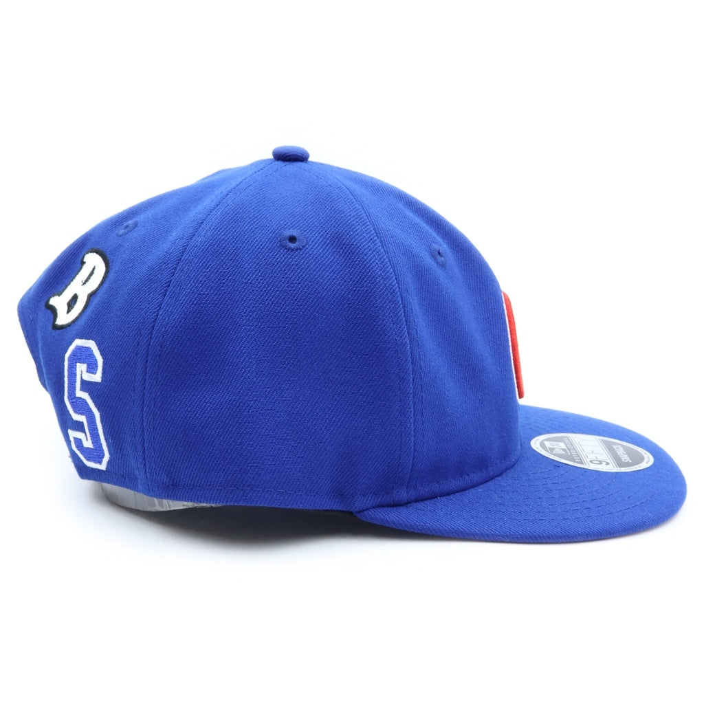 SAINT MICHAEL(セントマイケル) ×NEW ERA RETRO CROWN 9FIFTY CHICAGO CUBS ニューエラ レトロクラウン 9フィフティー シカゴ カブス ベースボールキャップ ブルー SH-HR8-0000-C47