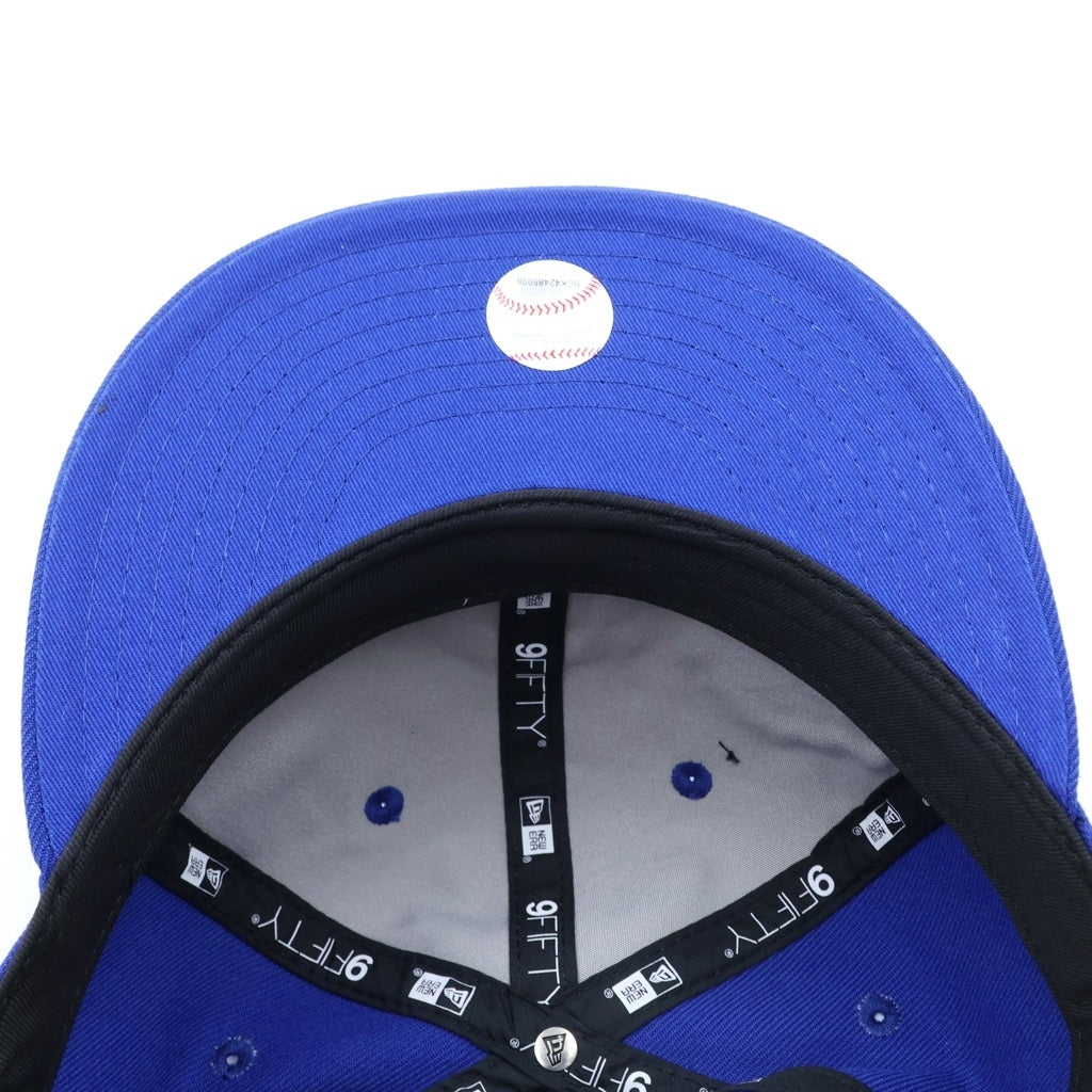 SAINT MICHAEL(セントマイケル) ×NEW ERA RETRO CROWN 9FIFTY CHICAGO CUBS ニューエラ レトロクラウン 9フィフティー シカゴ カブス ベースボールキャップ ブルー SH-HR8-0000-C47