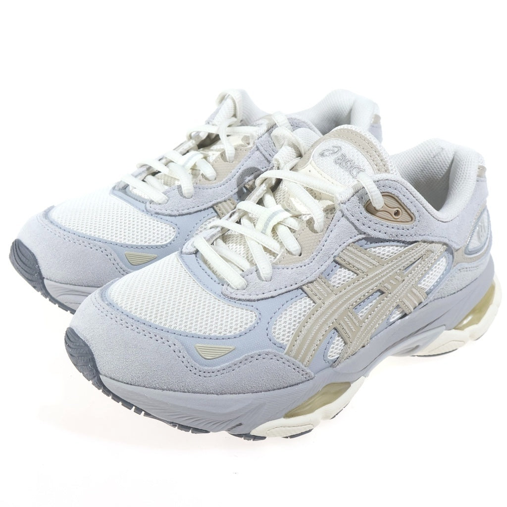 ASICS(アシックス) WMSN GEL-NYC 2.0 ゲル メッシュ スウェード ローカットスニーカー ホワイト レディース US5/23.5cm 1203A895