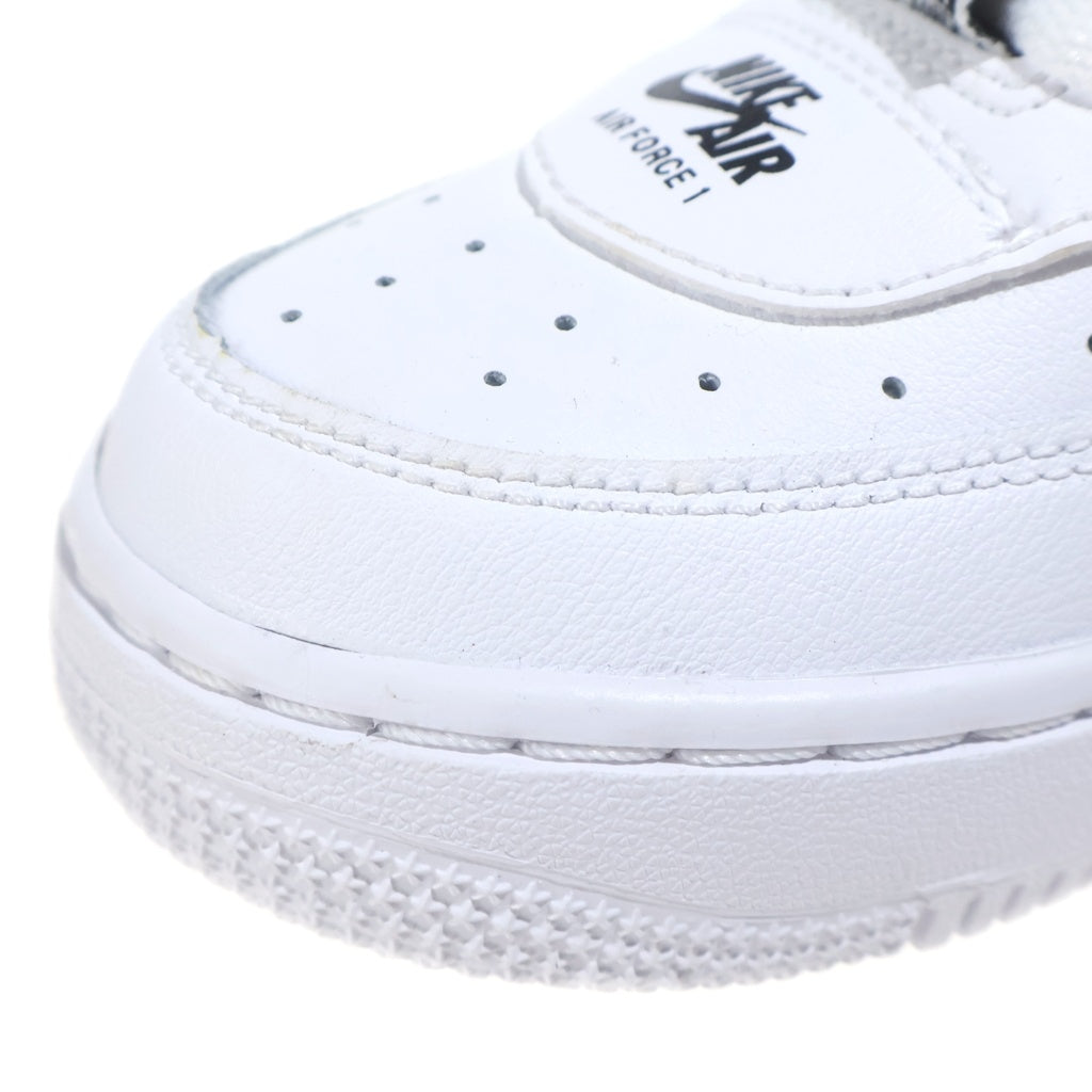 NIKE(ナイキ) GSAIR FORCE 1 LV8 3 WHITE/BLACK エアフォース ローカットスニーカー ホワイト レディース US4.5/23.5cm CJ4092-100