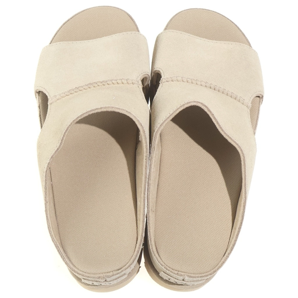 UGG(アグ) GOLDENSTAR HI CUTOUT SLIDE ゴールデンスター カットアウトスライド スウェードサンダル ベージュ レディース US6/23cm 1175132