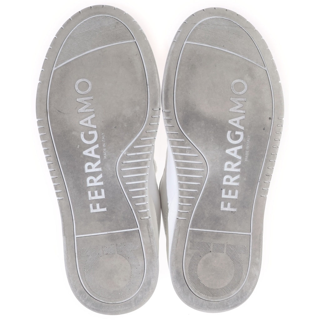 FERRAGAMO(フェラガモ) GANCINI SNEAKER ガンチーニ ローカットスニーカー ホワイト レディース 023588 776671