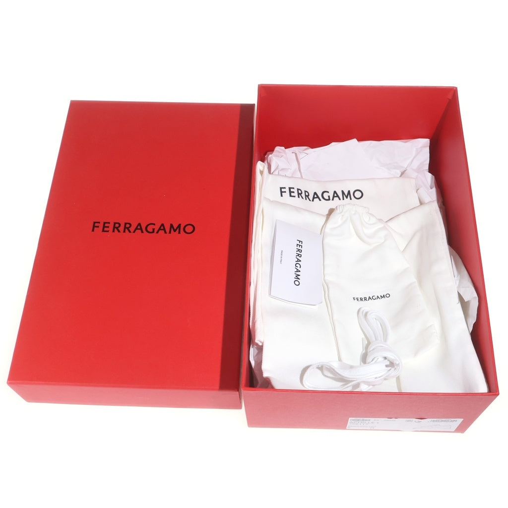 FERRAGAMO(フェラガモ) GANCINI SNEAKER ガンチーニ ローカットスニーカー ホワイト レディース 023588 776671