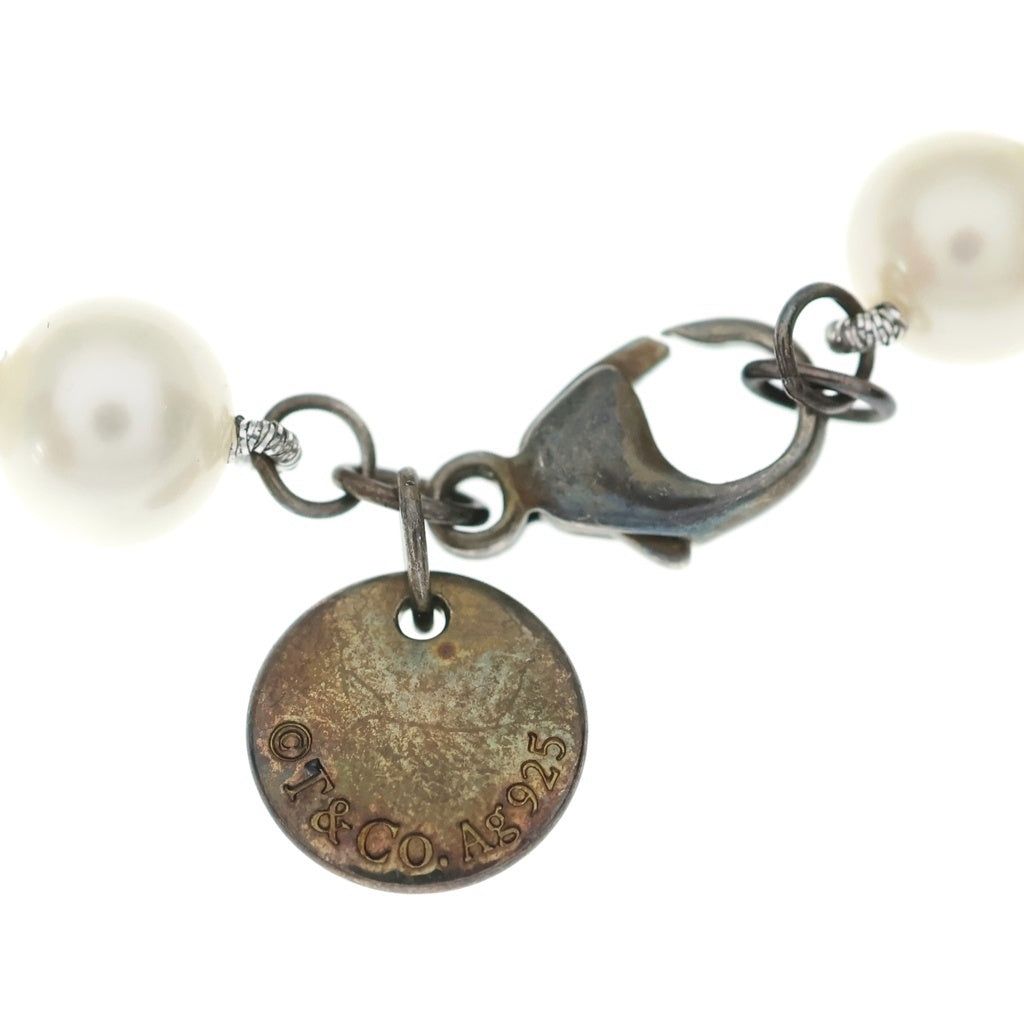 TIFFANY & Co.(ティファニー) FRESHWATER PEARL NECKLACE WITH STERLING SILVER CLASP フレッシュウォータースターリング シルバー クラスプ パール ネックレス ホワイト 60141841 レディース