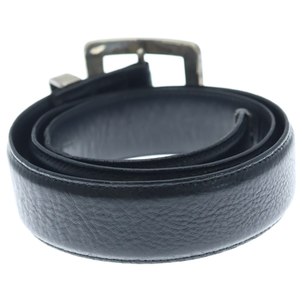 CHROME HEARTS(クロムハーツ) BLT 3PC OTJ レザーベルト ブラック/シルバー