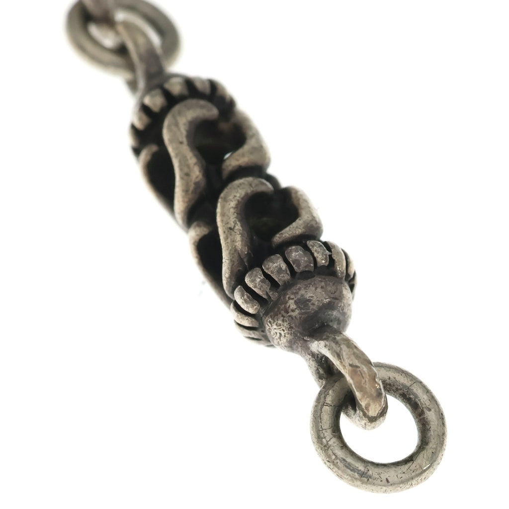 AQUA SILVER(アクアシルバー) S字フック リンク ウォレットチェーン シルバー