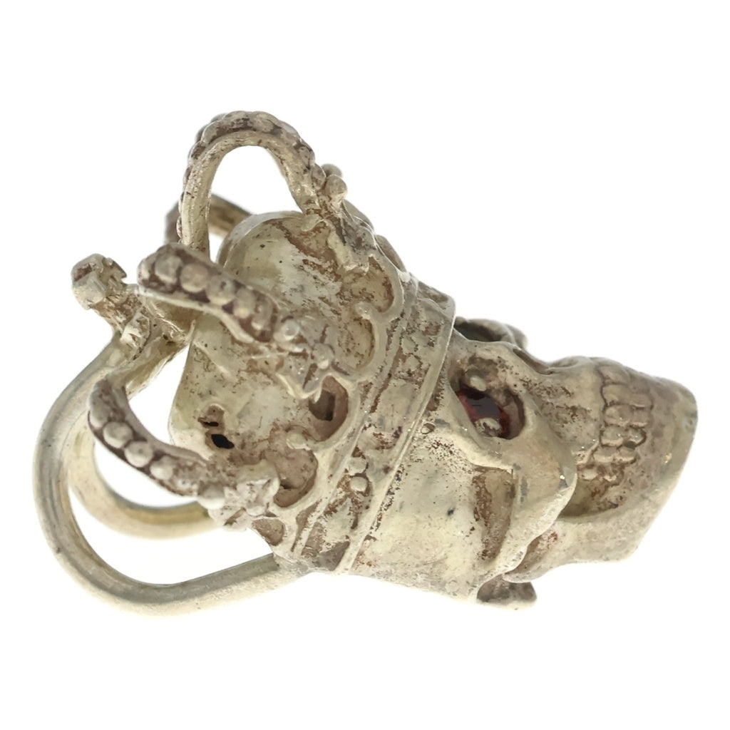 Justin Davis(ジャスティンデイヴィス) ESSENTIAL SKULL PENDANT エッセンシャルスカル ペンダントトップ シルバー