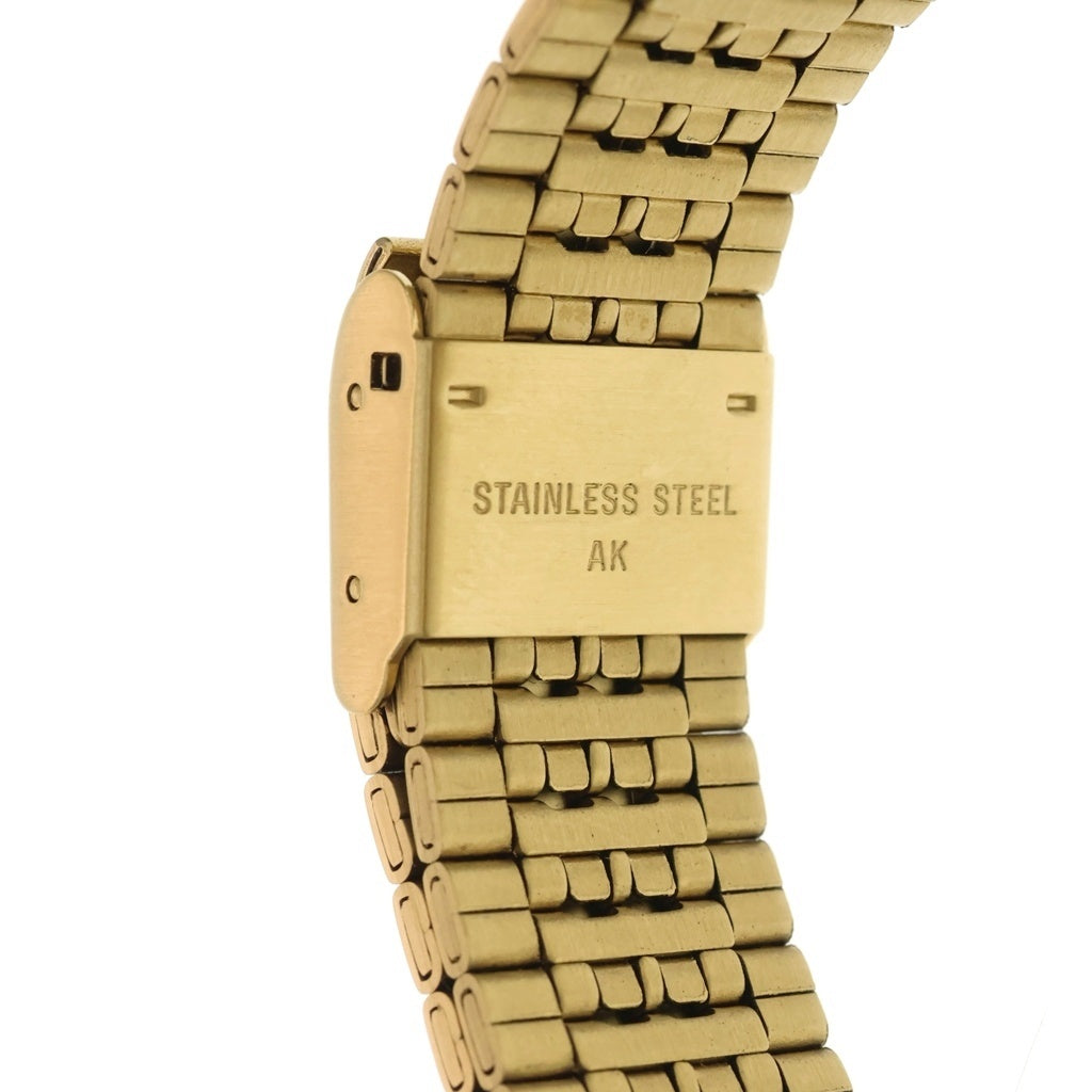 MM6 Maison Margiela(エムエムシックスメゾンマルジェラ) ×TIMEX T80 タイメックス グリーン文字盤 クォーツ ステンレス 腕時計 ゴールド TW2Y50000