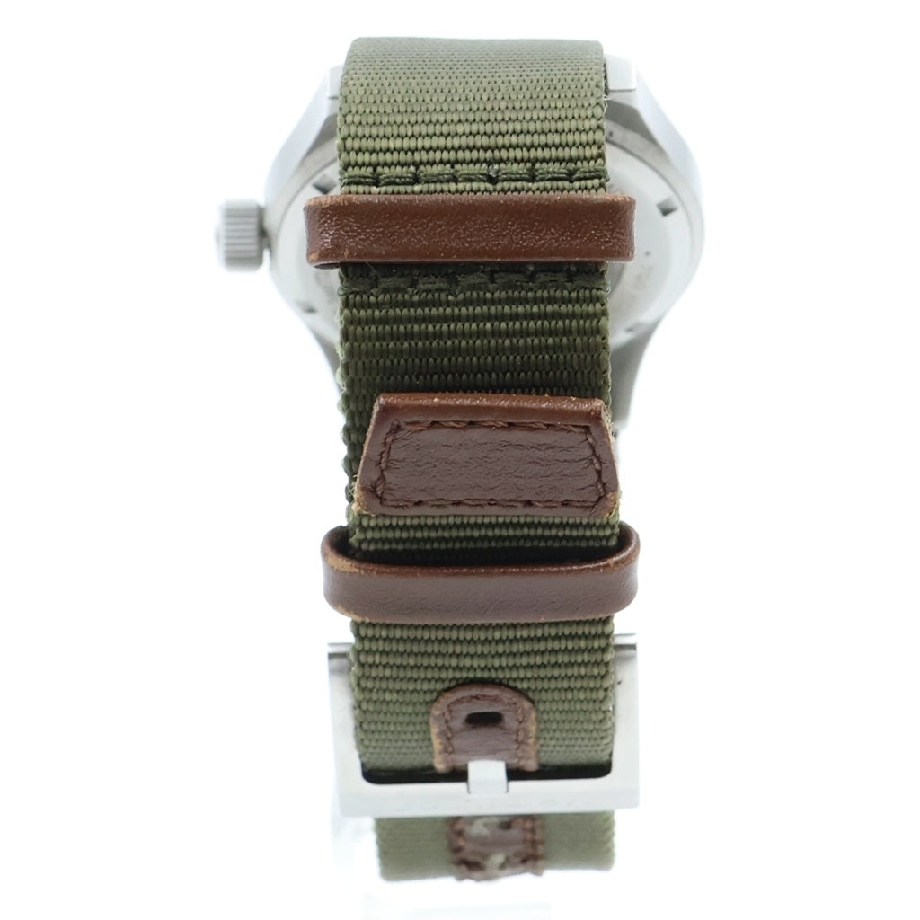 HAMILTON(ハミルトン) KHAKI FIELD MECHANICAL 38mm カーキフィールド メカニカル ブラック文字盤 腕時計 シルバー/カーキ H69439931