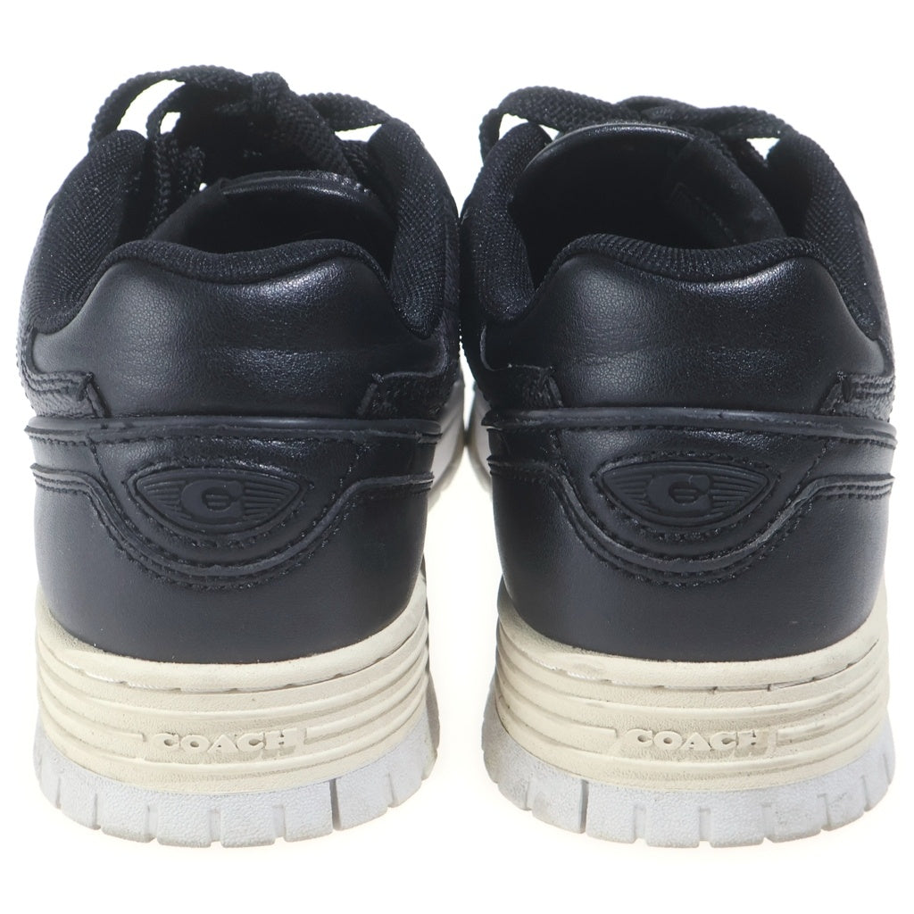COACH(コーチ) ソーホー シグネチャー キャンバス ローカットスニーカー ブラック US8/26cm CCN56