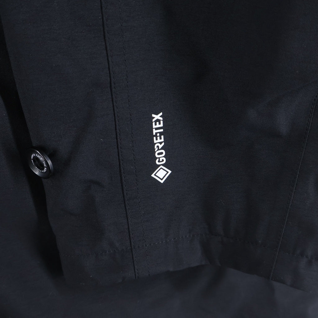 THE NORTH FACE(ザノースフェイス) GORE-TEX ZIPIN MAGNE BOLD HOODED COAT ゴアテックス ジップインマグネ ボールドフーデッド ナイロンロングコート ブラック NPW62163