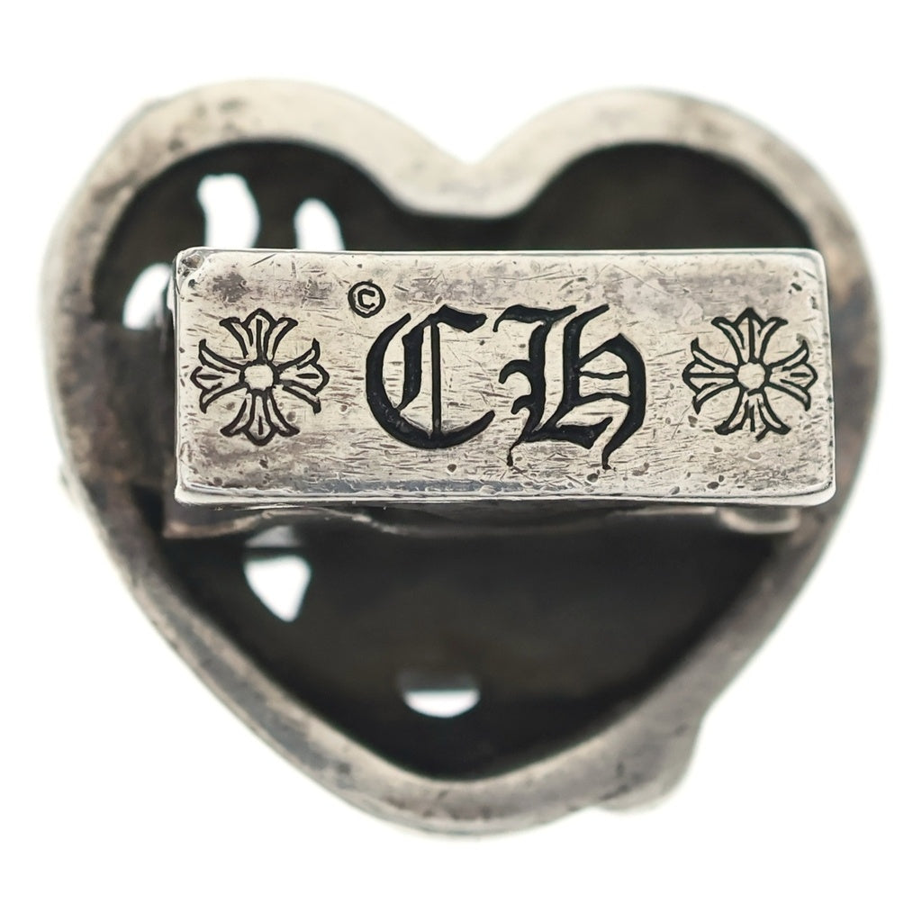 CHROME HEARTS(クロムハーツ) HAIRBAND HEART ハート ヘアバンド ヘアゴムコンチョ シルバー