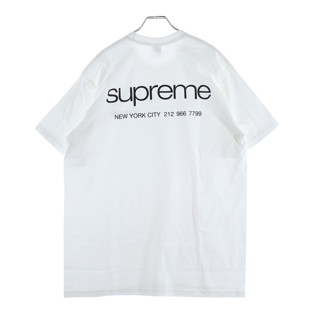 SUPREME(シュプリーム) 23AW Nyc Tee クルーネック 半袖Tシャツ カットソー ホワイト