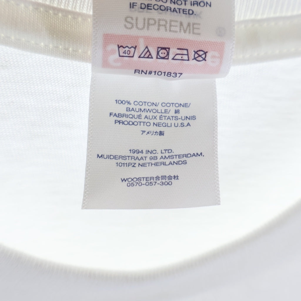SUPREME(シュプリーム) 23AW Nyc Tee クルーネック 半袖Tシャツ カットソー ホワイト