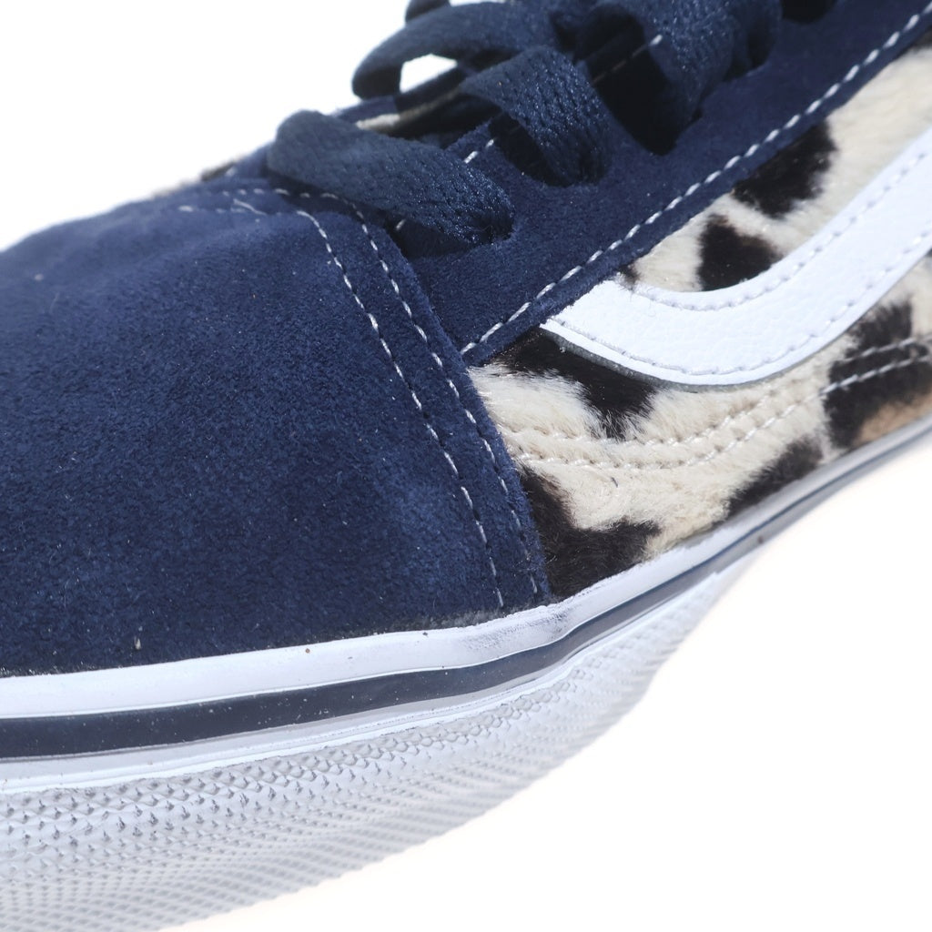 SUPREME(シュプリーム) ×VANS LEOPARD OLD SKOOL バンズ レオパード オールドスクール ローカット スニーカー ネイビー US10/28cm