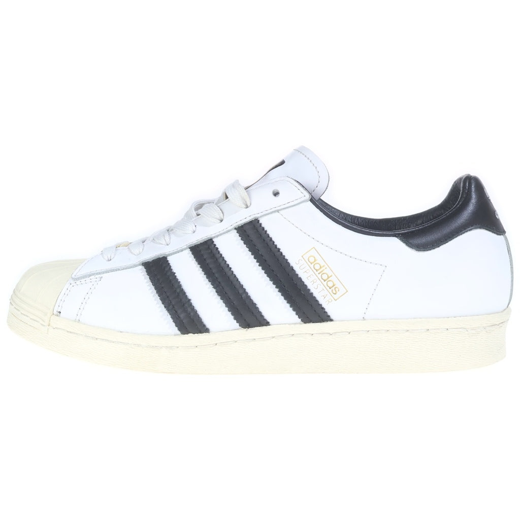 A BATHING APE(アベイシングエイプ) ×adidas Superstar 80s アディダス スーパースター ローカットスニーカー ホワイト/ブラック US9.5/27.5cm GZ8980