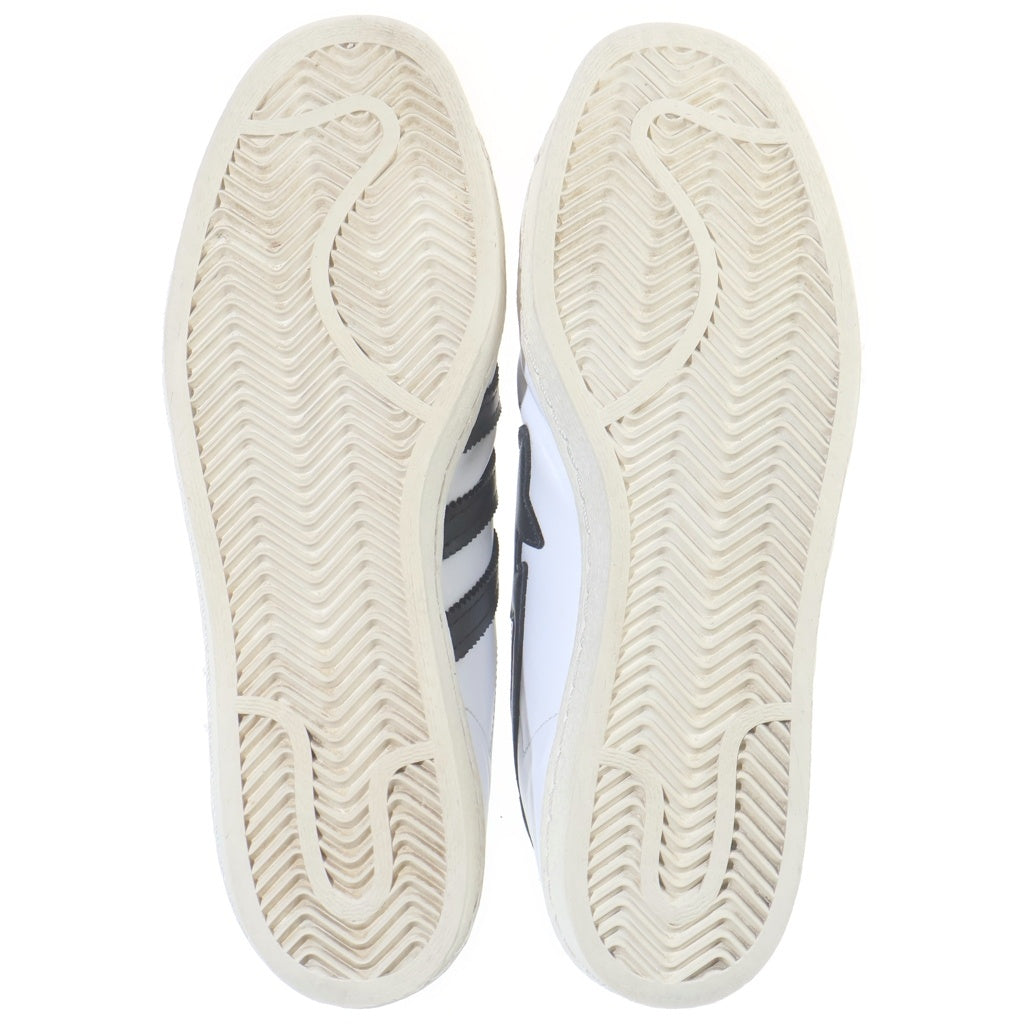 A BATHING APE(アベイシングエイプ) ×adidas Superstar 80s アディダス スーパースター ローカットスニーカー ホワイト/ブラック US9.5/27.5cm GZ8980