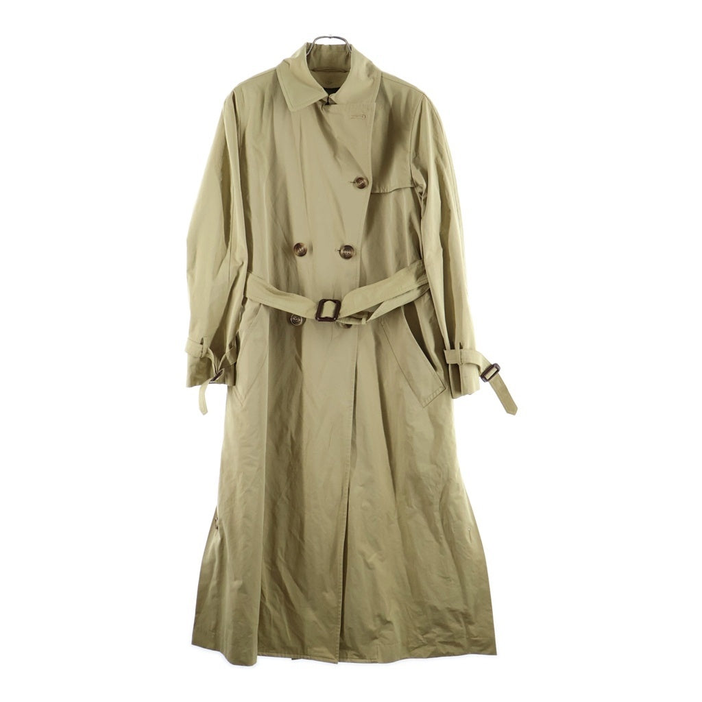 Weekend Max Mara(ウィークエンド マックスマーラ) バックベルト ポリコットン ロング トレンチコート レディース ベージュ 503601896