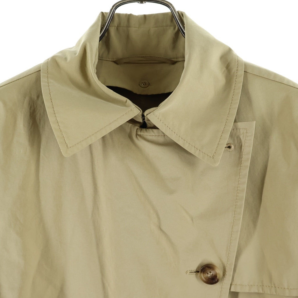 Weekend Max Mara(ウィークエンド マックスマーラ) バックベルト ポリコットン ロング トレンチコート レディース ベージュ 503601896