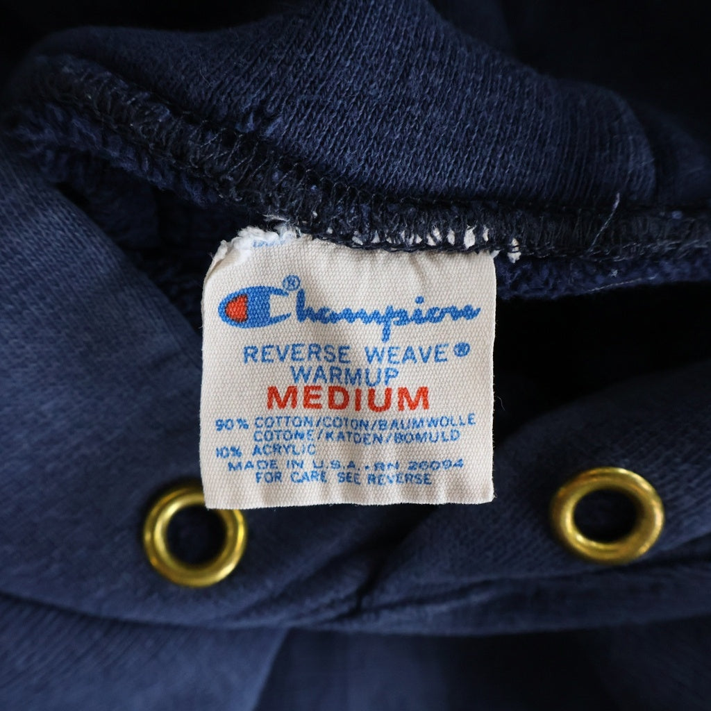 CHAMPION(チャンピオン) 80S VINTAGE REVERSE WEAVE ヴィンテージ リバースウィーブ 目無し トリコタグ中期 プルオーバースウェットパーカー フーディー ネイビー