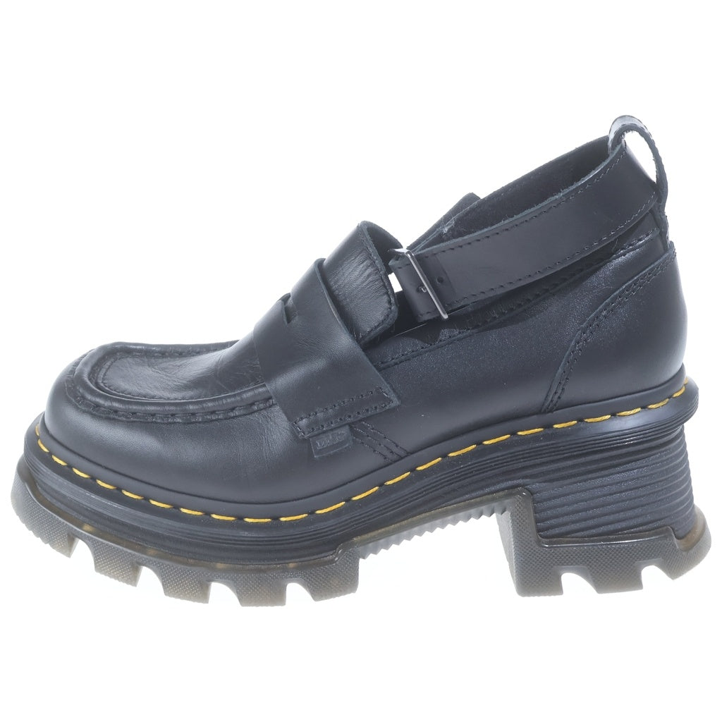 Dr.Martens(ドクターマーチン) CORRAN コーラン チャンキーソール レザーヒールローファー レディース ブラック 40534001