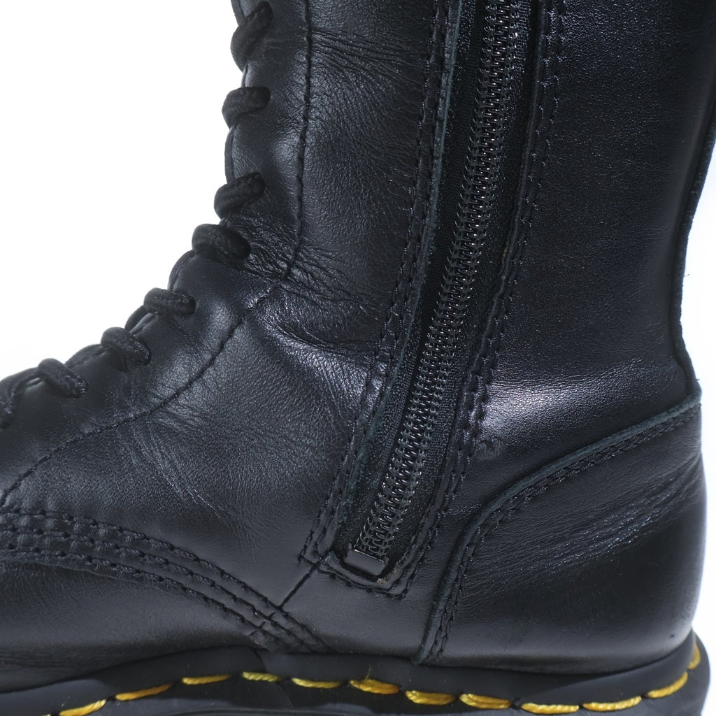 Dr.Martens(ドクターマーチン) QUAD NEOTERIC AUDRICK 20I BOOT クアッドネオテリック オードリック 20ホール レザーブーツ レディース ブラック 27953001