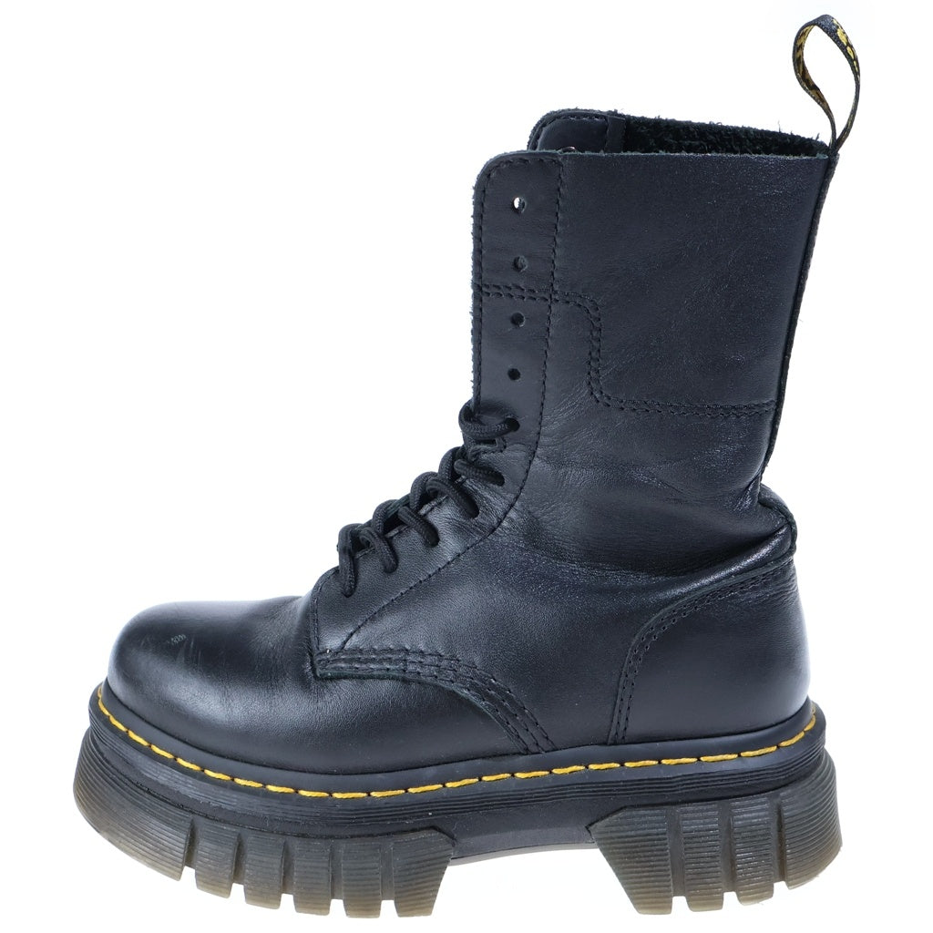 Dr.Martens(ドクターマーチン) QUAD NEOTERIC AUDRICK 10I BOOT クアッドネオテリック オードリック 10ホール レザーブーツ レディース ブラック 27954001