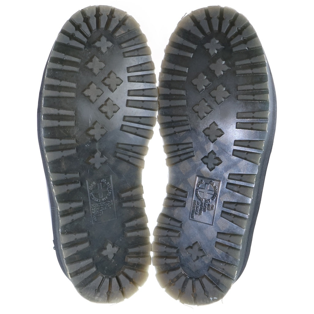 Dr.Martens(ドクターマーチン) RAMSEY QUAD ラムゼイクアッド 3ホール ゼブラ柄ヘアオンレザーシューズ レディース ブラック/ホワイト 31679195